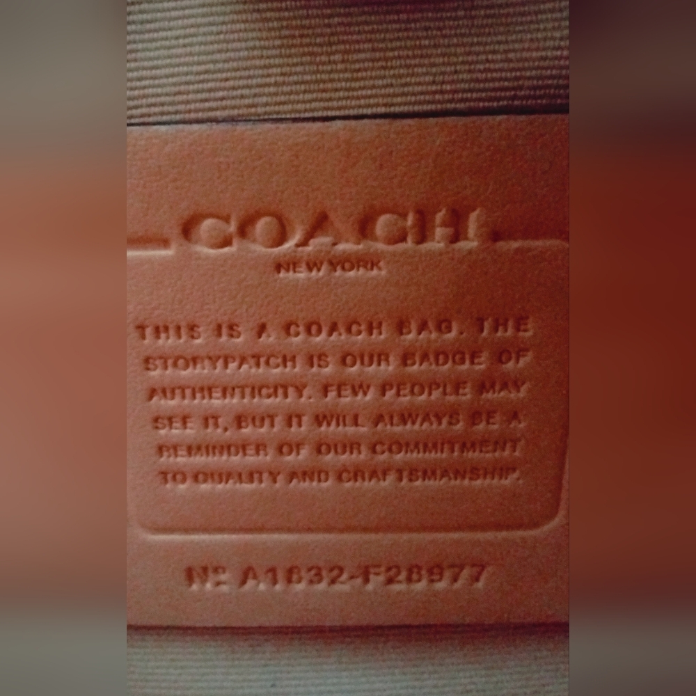 Coach Mini Sage Carryall  Light Pink Satchel with Chain Strap - Picture 13 of 13